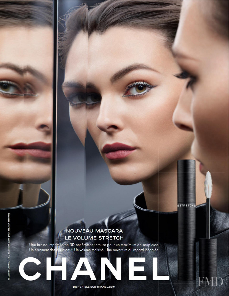 Vittoria Ceretti featured in  the Chanel Beauty advertisement for Spring/Summer 2020