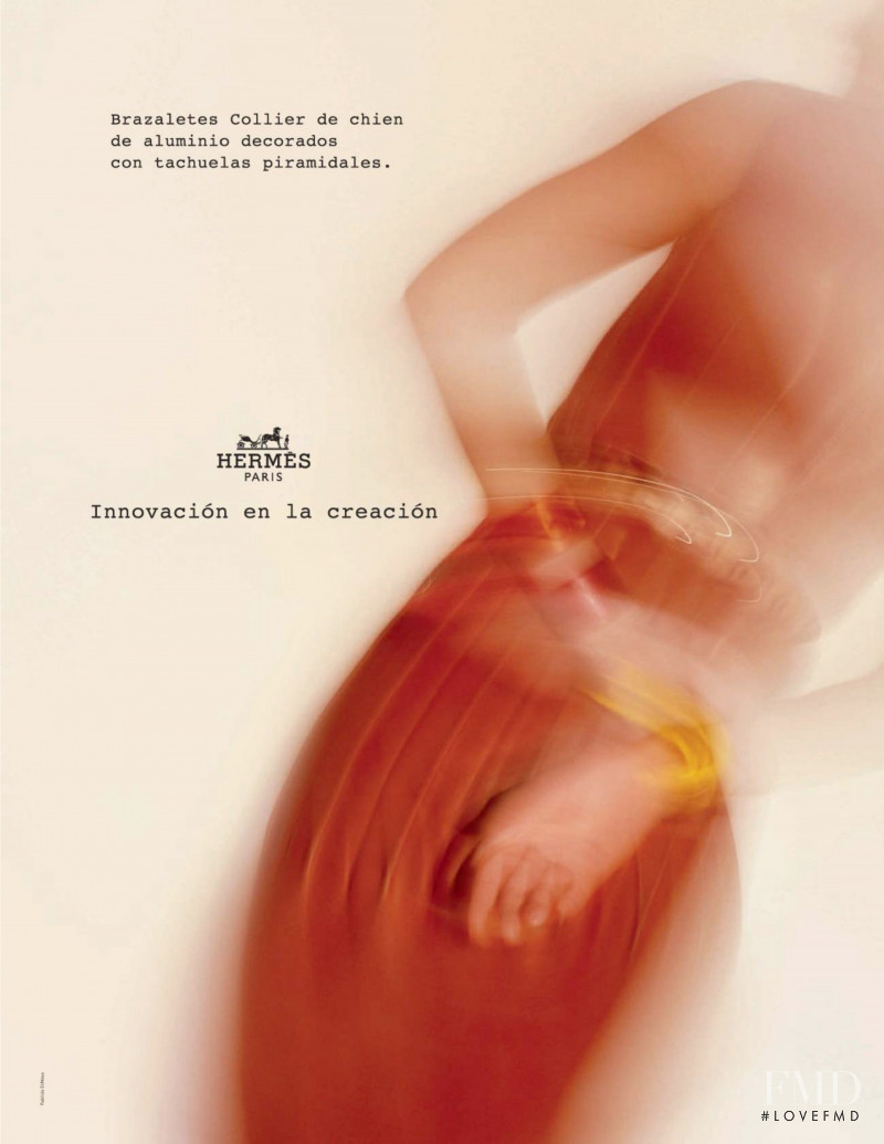 Sara Blomqvist featured in  the Hermès advertisement for Spring/Summer 2020