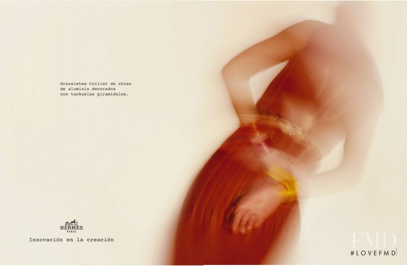 Sara Blomqvist featured in  the Hermès advertisement for Spring/Summer 2020