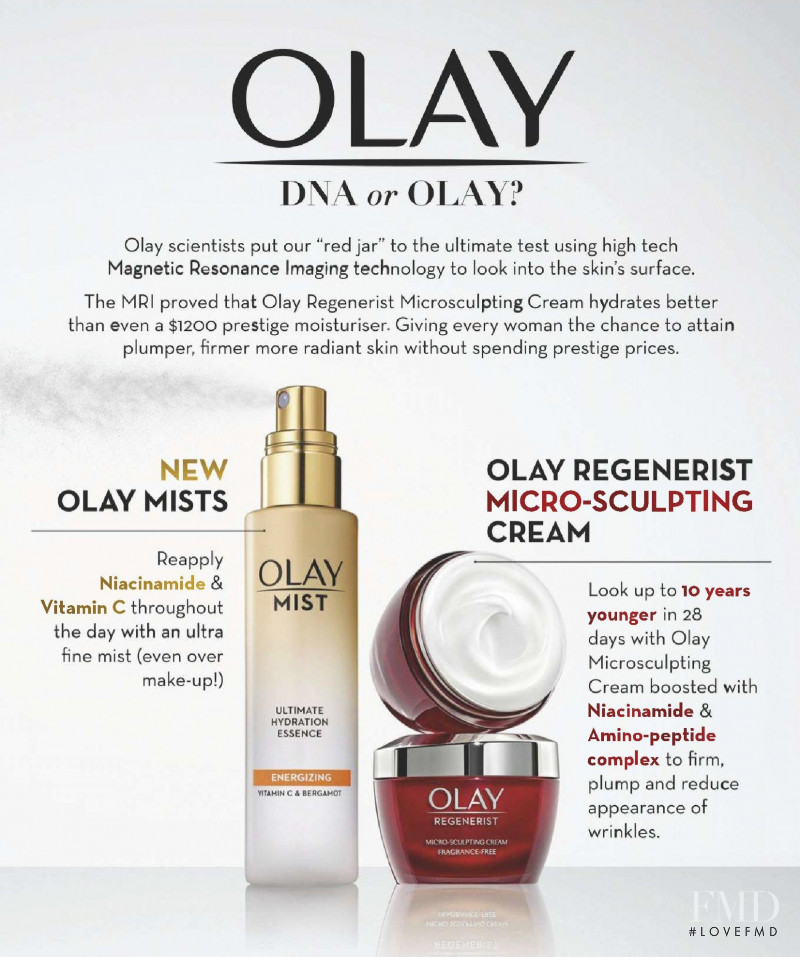 Olay advertisement for Spring/Summer 2020