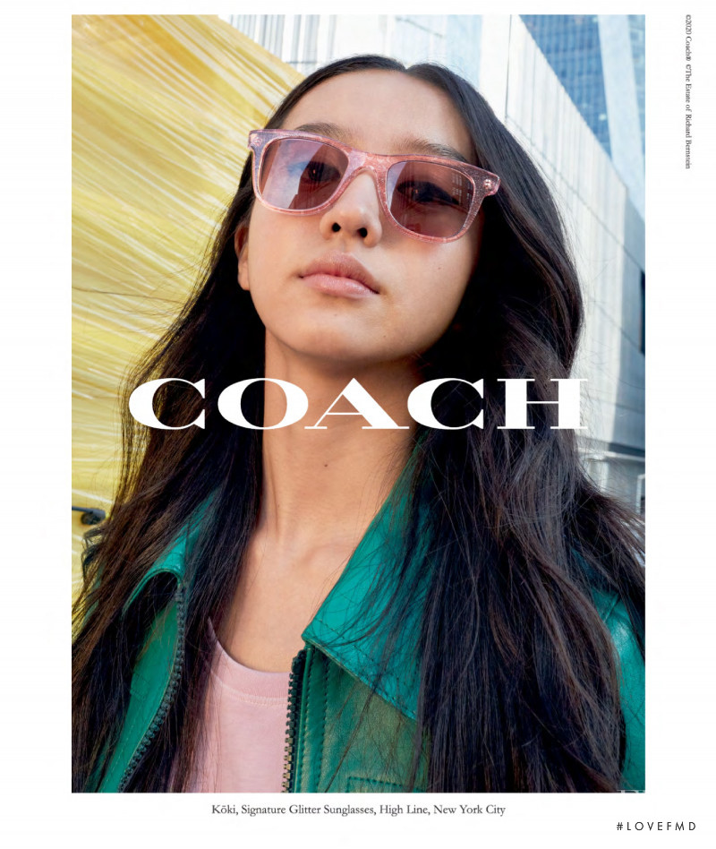 Coach advertisement for Spring/Summer 2020