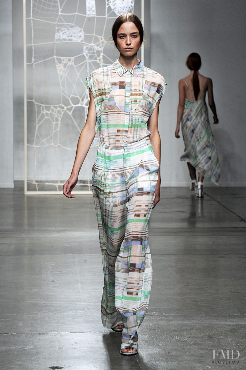 Tess Giberson fashion show for Spring/Summer 2014