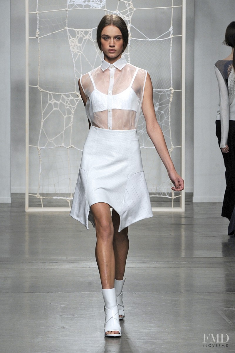 Tess Giberson fashion show for Spring/Summer 2014