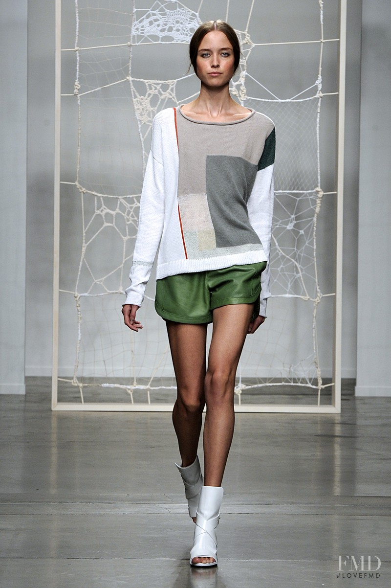 Tess Giberson fashion show for Spring/Summer 2014