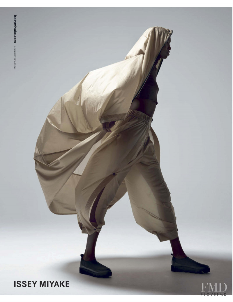 Issey Miyake advertisement for Spring/Summer 2020