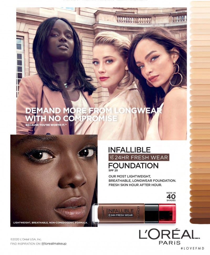 L\'Oreal Paris advertisement for Spring/Summer 2020
