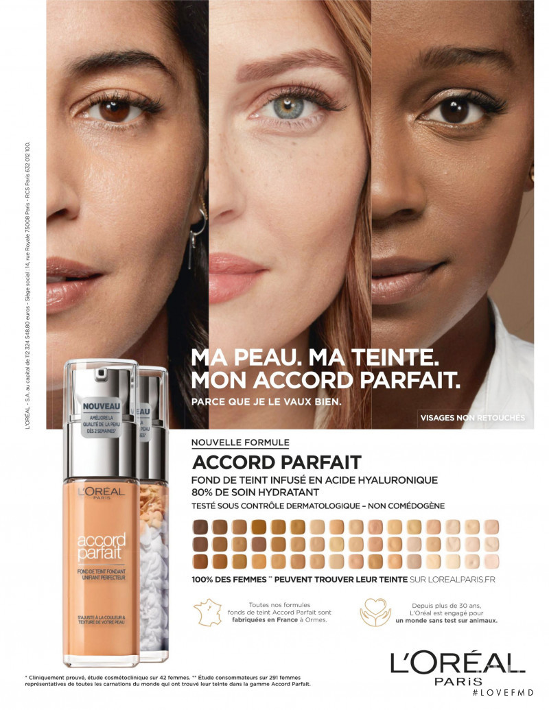 L\'Oreal Paris advertisement for Spring/Summer 2020