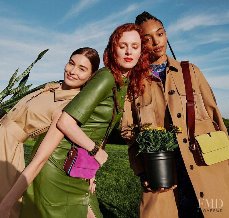 Grace Elizabeth featured in  the Kate Spade New York advertisement for Spring/Summer 2020