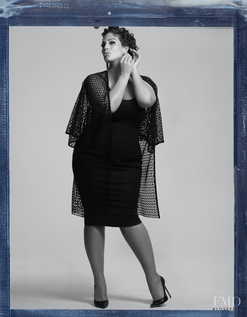 Ashley Graham featured in  the Marina Rinaldi advertisement for Spring/Summer 2020