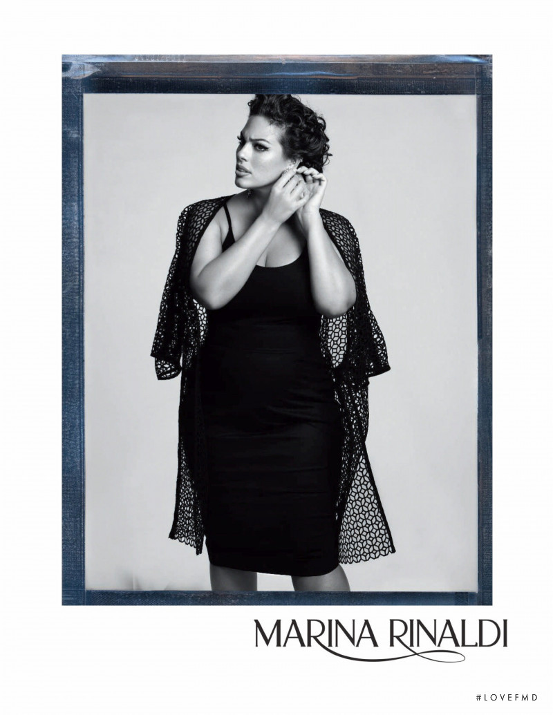 Ashley Graham featured in  the Marina Rinaldi advertisement for Spring/Summer 2020