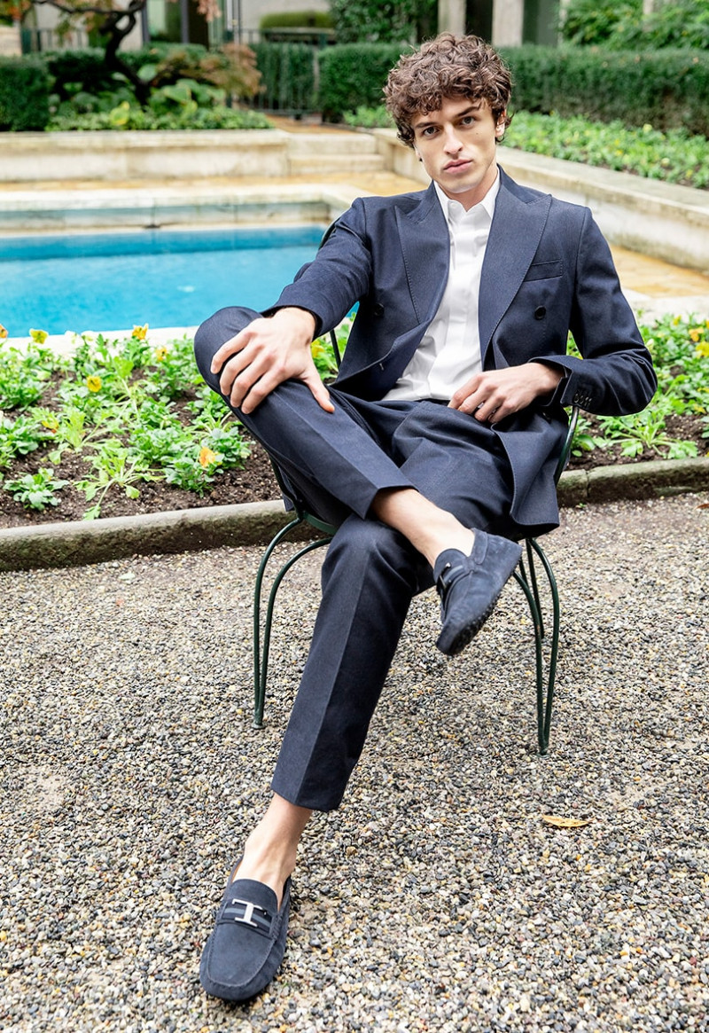 Alberto Perazzolo featured in  the Tod\'s advertisement for Spring/Summer 2020