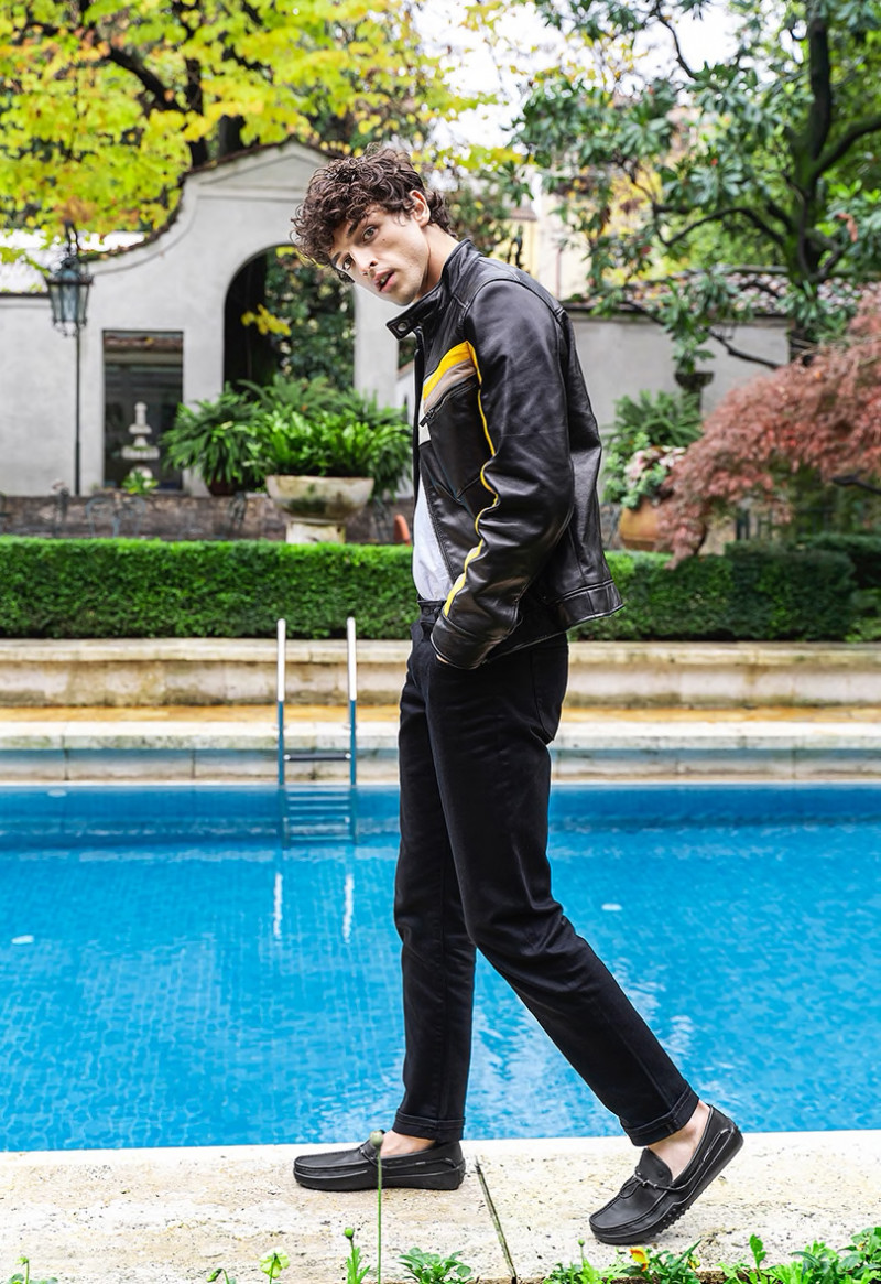 Alberto Perazzolo featured in  the Tod\'s advertisement for Spring/Summer 2020