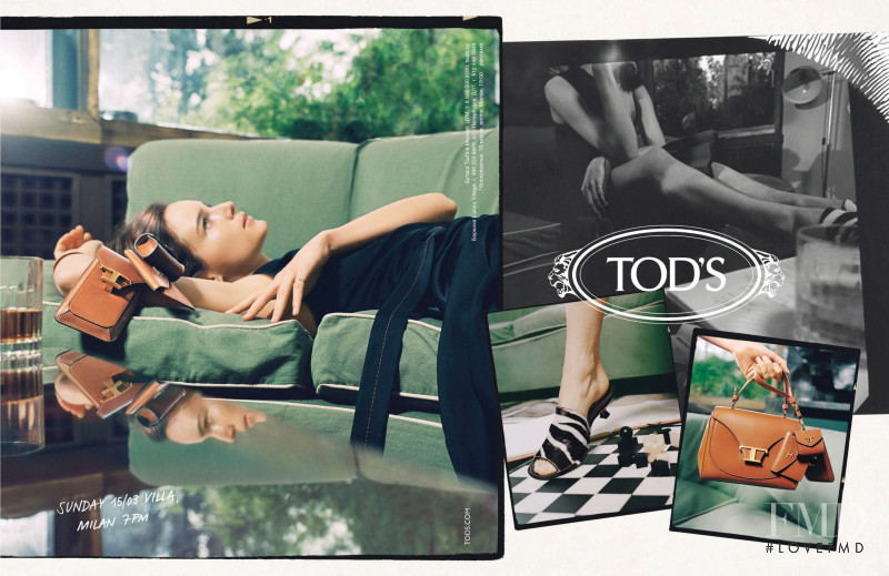 Tod\'s advertisement for Spring/Summer 2020