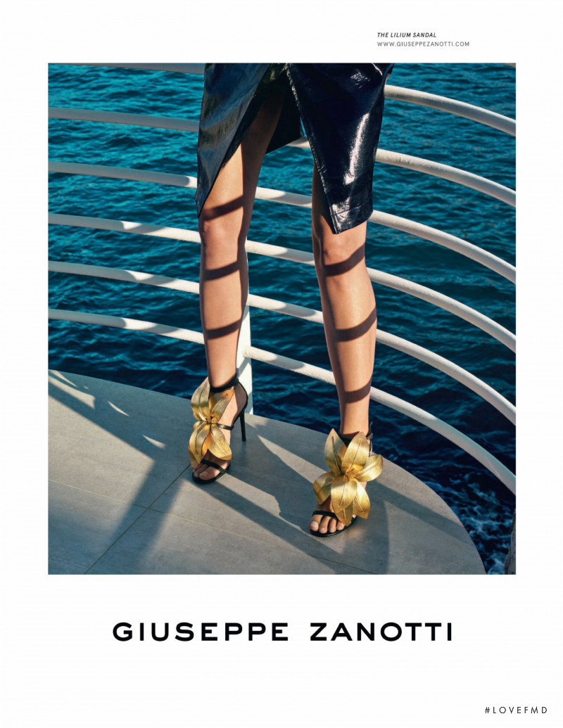 Giuseppe Zanotti advertisement for Spring/Summer 2020