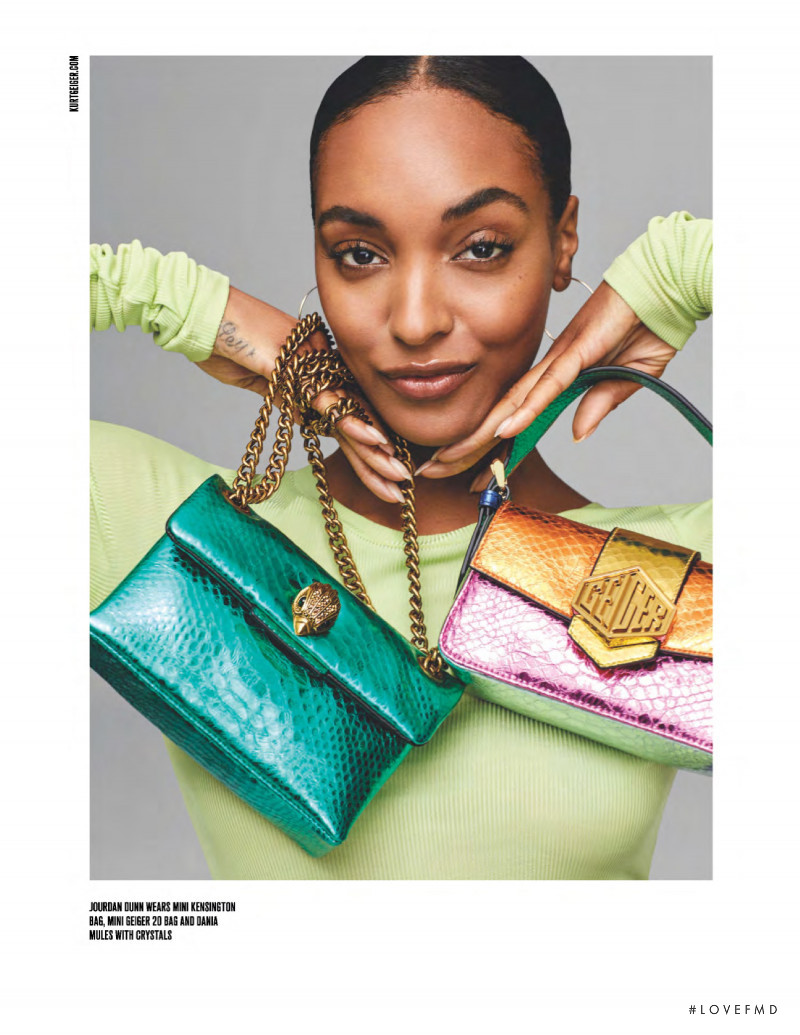 Jourdan Dunn featured in  the Kurt Geiger advertisement for Spring/Summer 2020