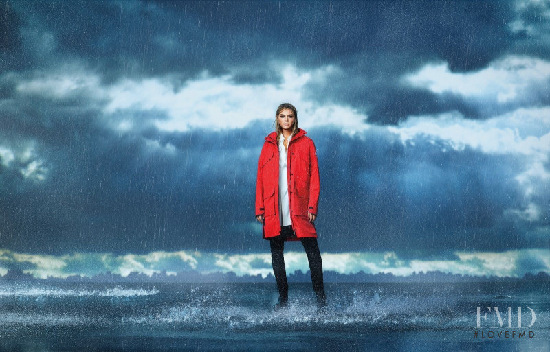 Kate Upton featured in  the Canada Goose advertisement for Spring/Summer 2020