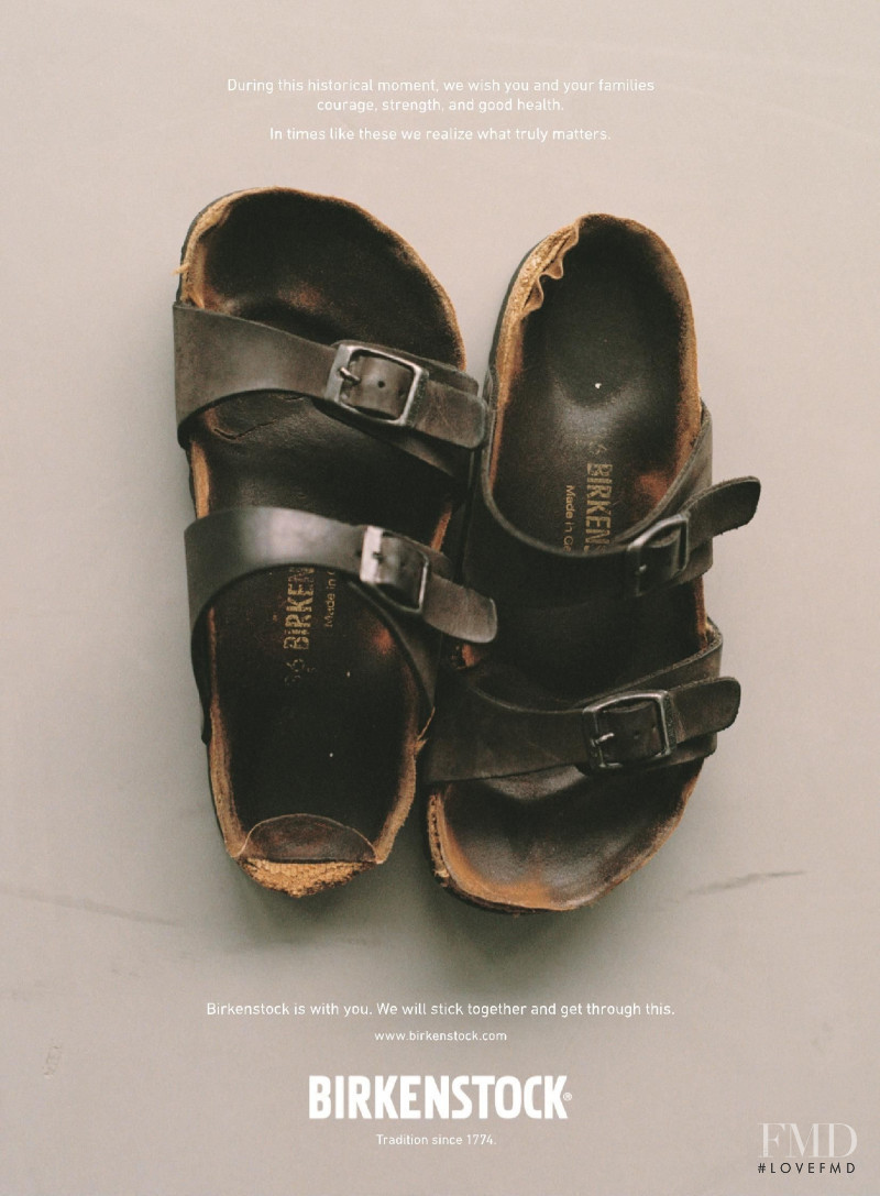 Birkenstock advertisement for Spring/Summer 2020