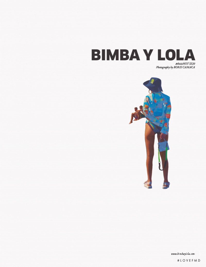 Bimba & Lola advertisement for Spring/Summer 2020