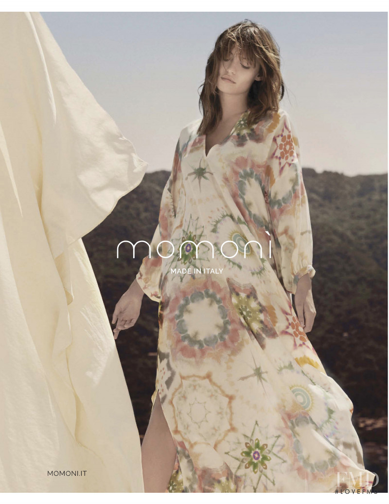 momoni advertisement for Spring/Summer 2020