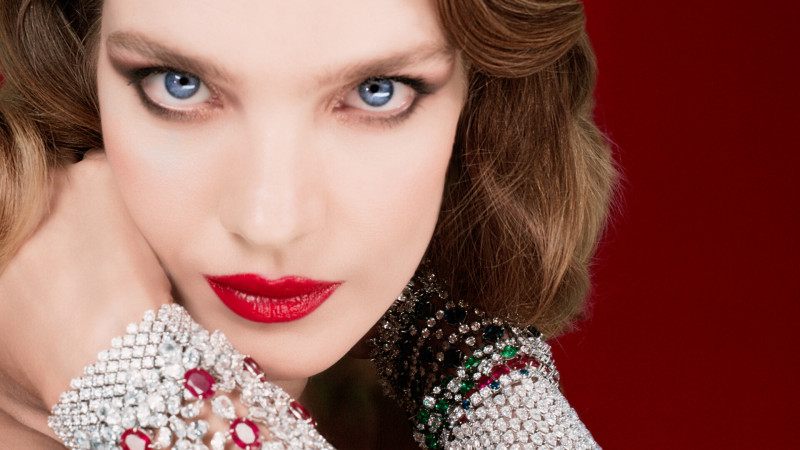 Natalia Vodianova featured in  the Guerlain advertisement for Spring/Summer 2020