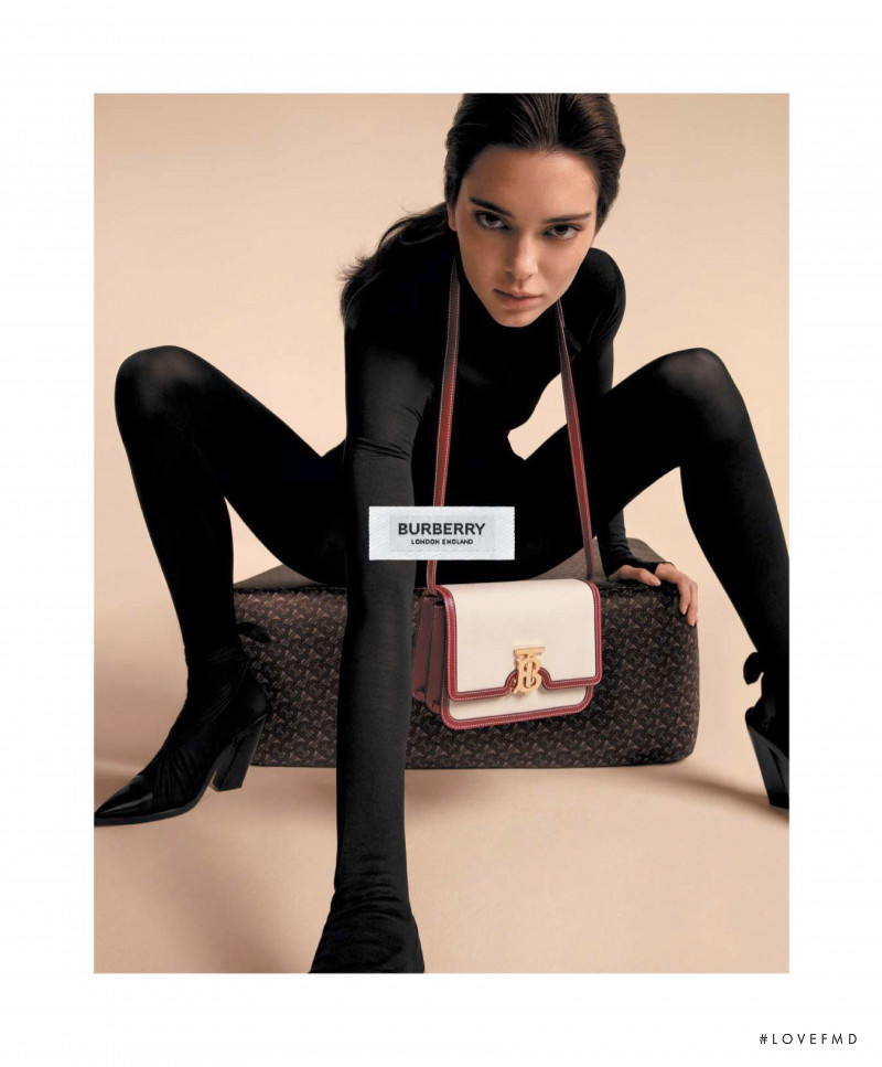Kendall Jenner featured in  the Burberry advertisement for Spring/Summer 2020