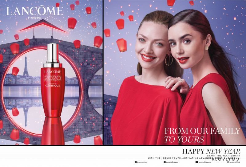 Lancome advertisement for Holiday 2020