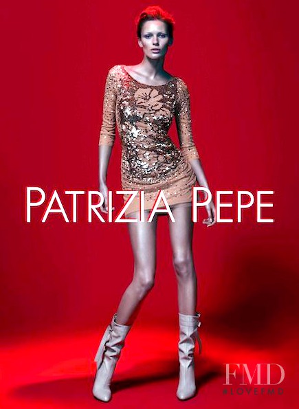 Edita Vilkeviciute featured in  the Patrizia Pepe advertisement for Spring/Summer 2013