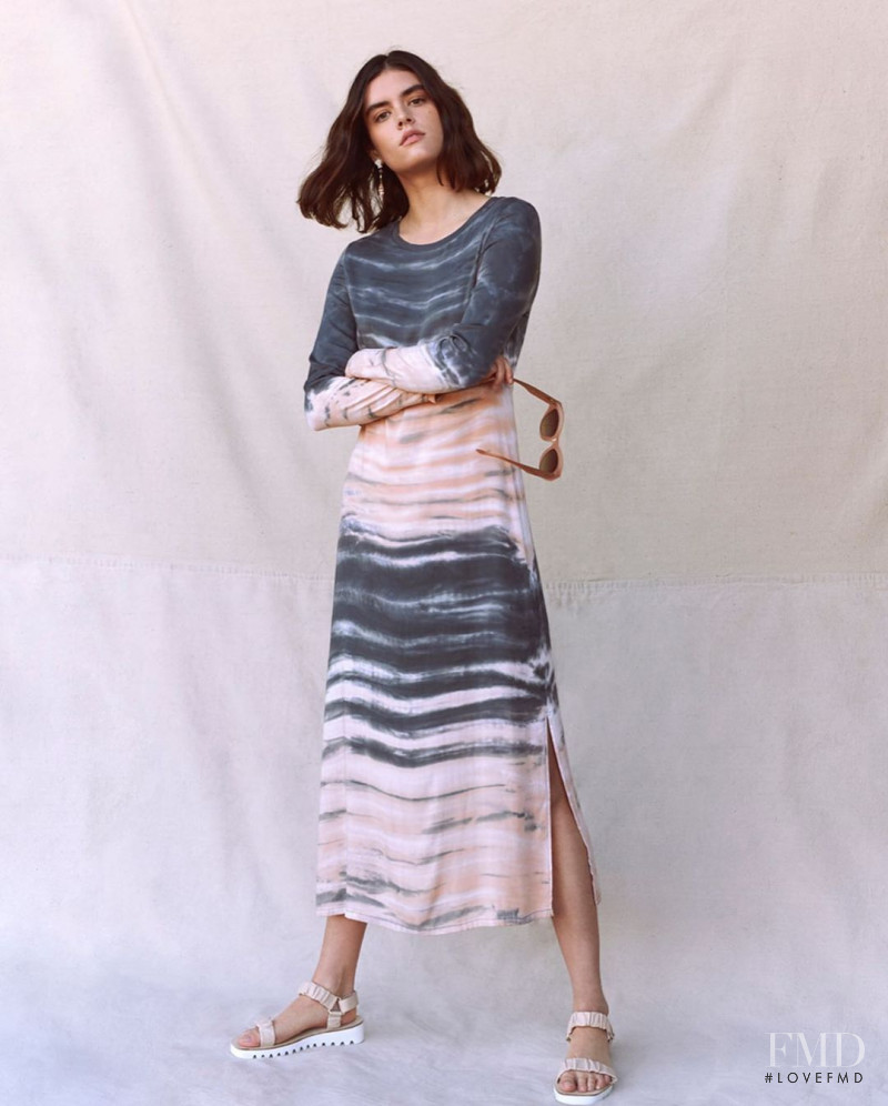 Kristen Coffey featured in  the Anthropologie advertisement for Spring/Summer 2020