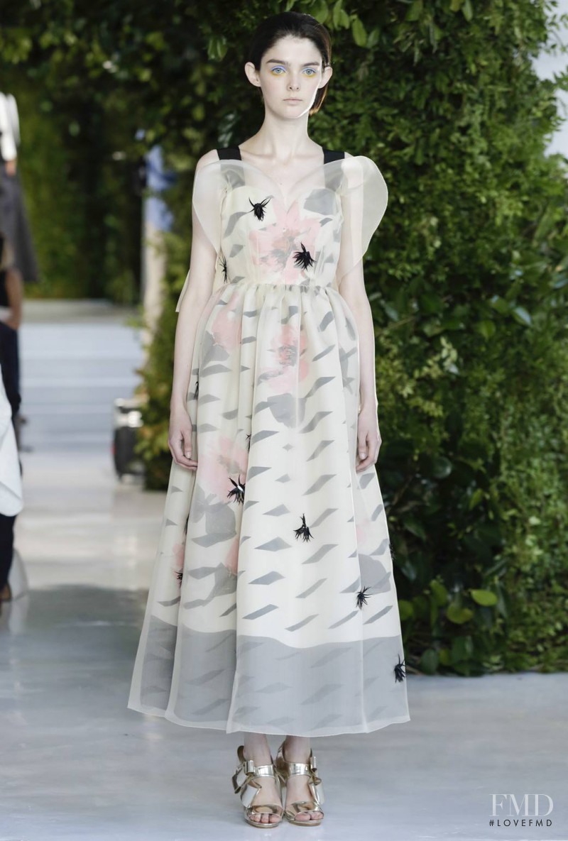 Delpozo fashion show for Spring/Summer 2014