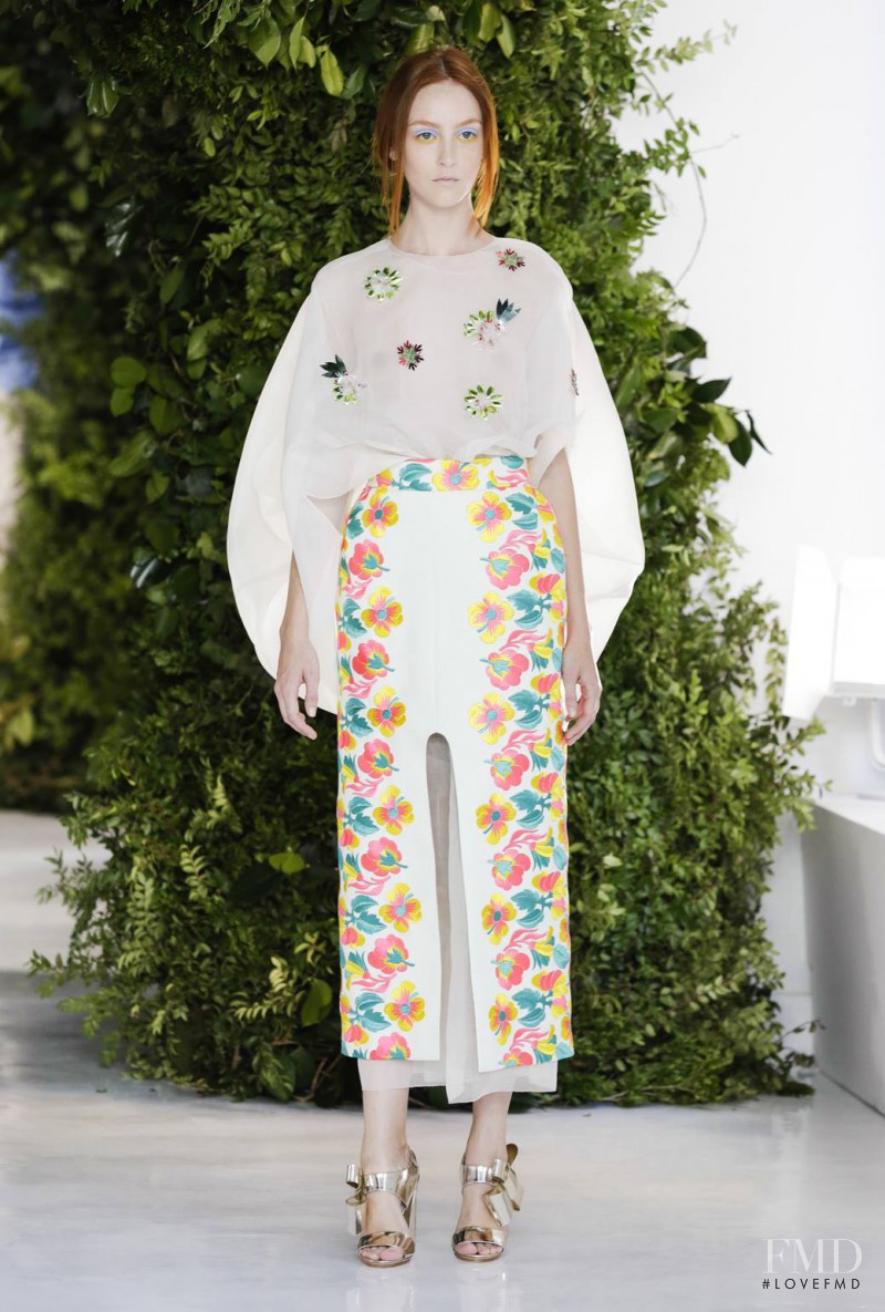 Delpozo fashion show for Spring/Summer 2014