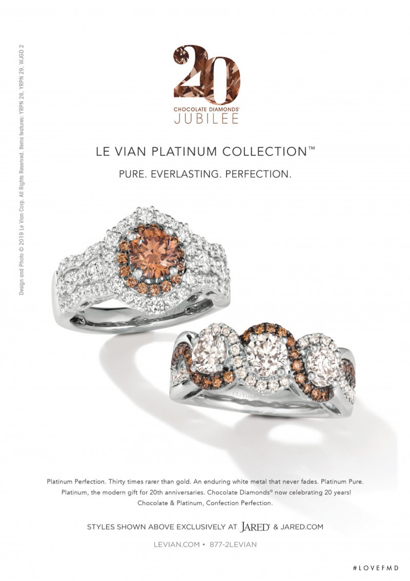 Le Vian advertisement for Spring/Summer 2020