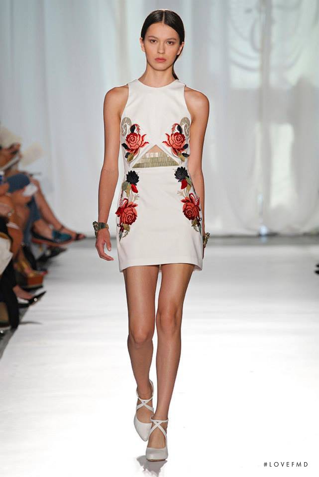 Dakota Dawn featured in  the Sass & Bide fashion show for Spring/Summer 2014