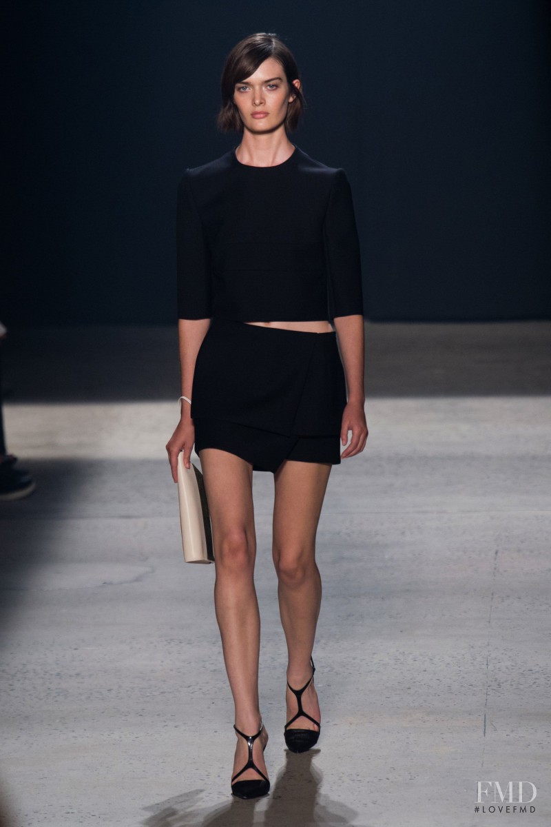 Sam Rollinson featured in  the Narciso Rodriguez fashion show for Spring/Summer 2014