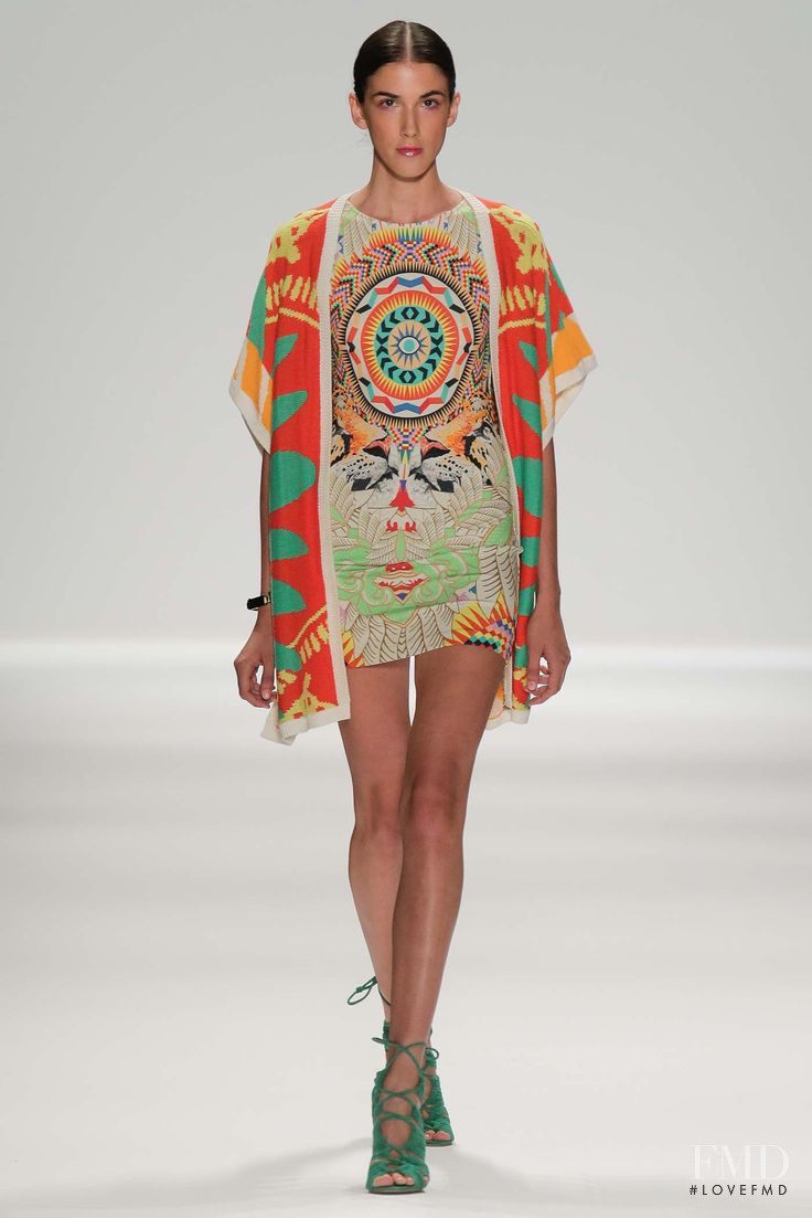 Ana Buljevic featured in  the Mara Hoffman fashion show for Spring/Summer 2014