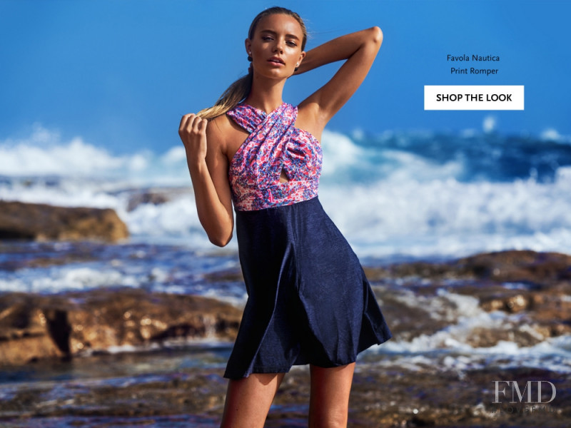 Maya Stepper featured in  the K.Blu advertisement for Summer 2016