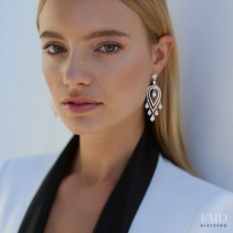 Maya Stepper featured in  the Thomas Sabo advertisement for Spring/Summer 2019