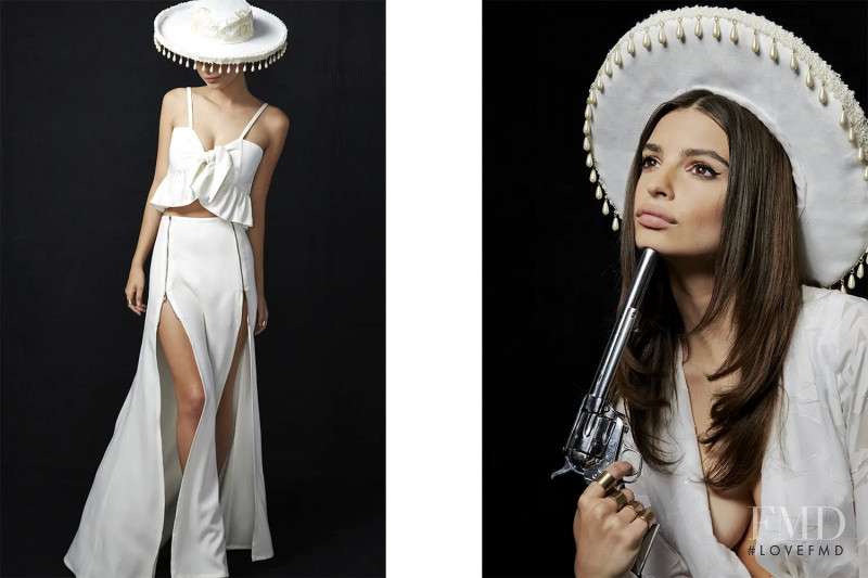 Emily Ratajkowski featured in  the Stone Cold Fox lookbook for Spring/Summer 2014