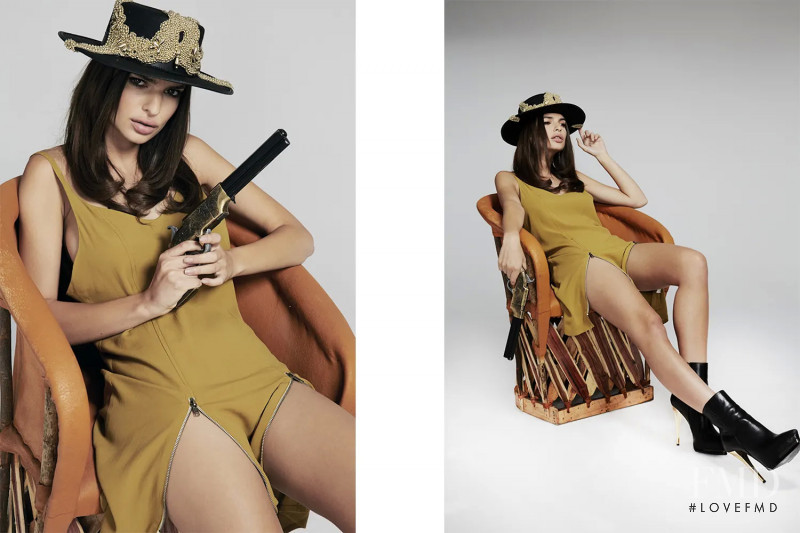 Emily Ratajkowski featured in  the Stone Cold Fox lookbook for Spring/Summer 2014