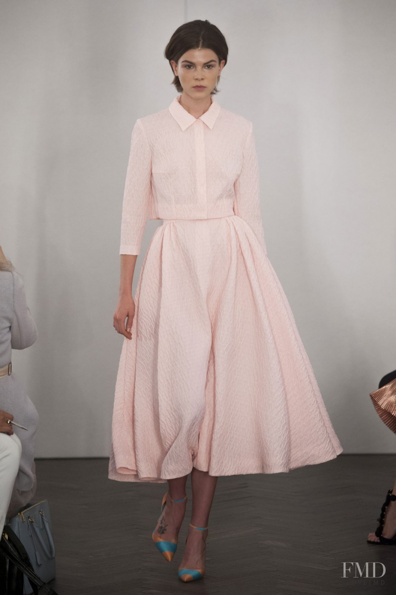 Emilia Wickstead fashion show for Spring/Summer 2014