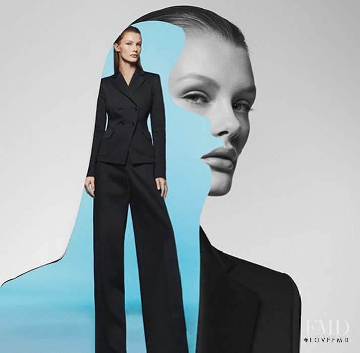 Kris Grikaite featured in  the Hugo Boss advertisement for Spring/Summer 2020