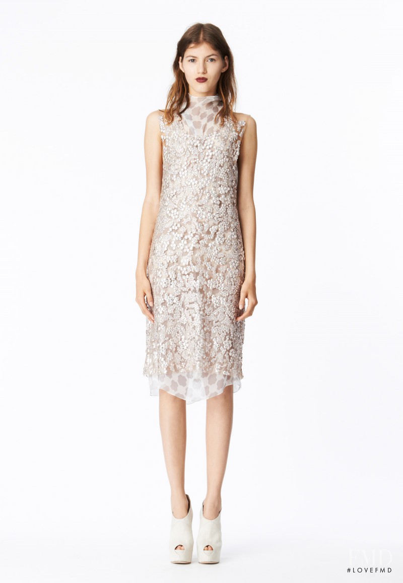 Valery Kaufman featured in  the Vera Wang fashion show for Resort 2014