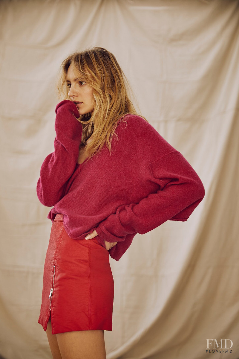 Maya Stepper featured in  the Free People lookbook for Winter 2019