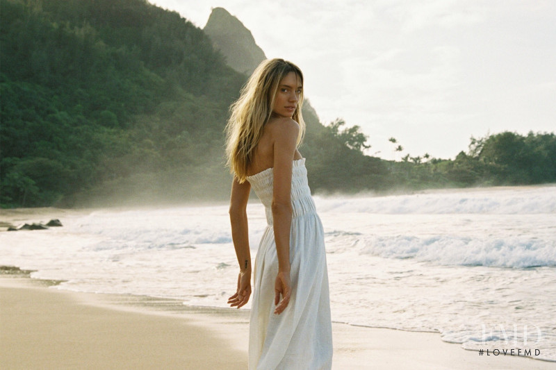 Maya Stepper featured in  the SIR the Label advertisement for Spring/Summer 2020