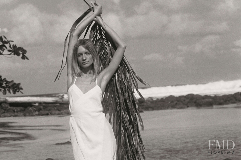 Maya Stepper featured in  the SIR the Label advertisement for Spring/Summer 2020