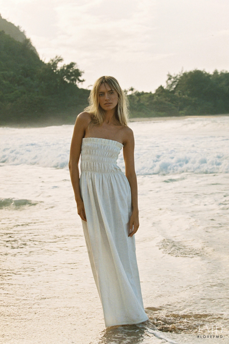 Maya Stepper featured in  the SIR the Label advertisement for Spring/Summer 2020