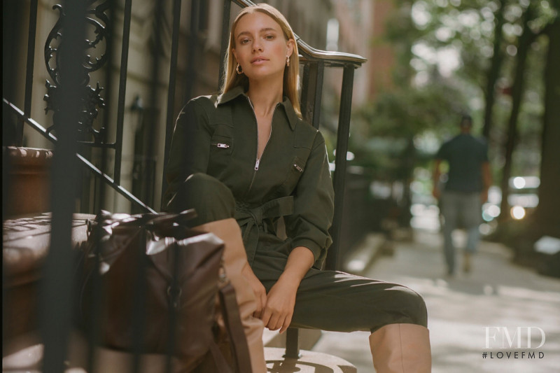 Maya Stepper featured in  the H&M A New Take on Utility advertisement for Autumn/Winter 2019