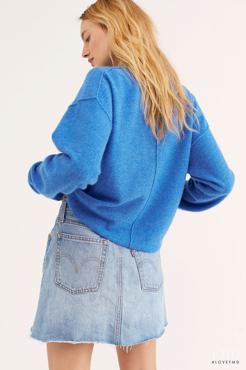 Maya Stepper featured in  the Free People catalogue for Autumn/Winter 2019