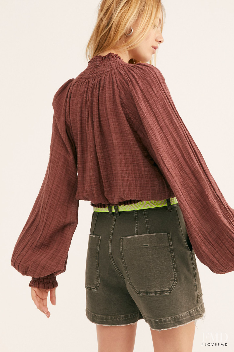 Maya Stepper featured in  the Free People catalogue for Autumn/Winter 2019