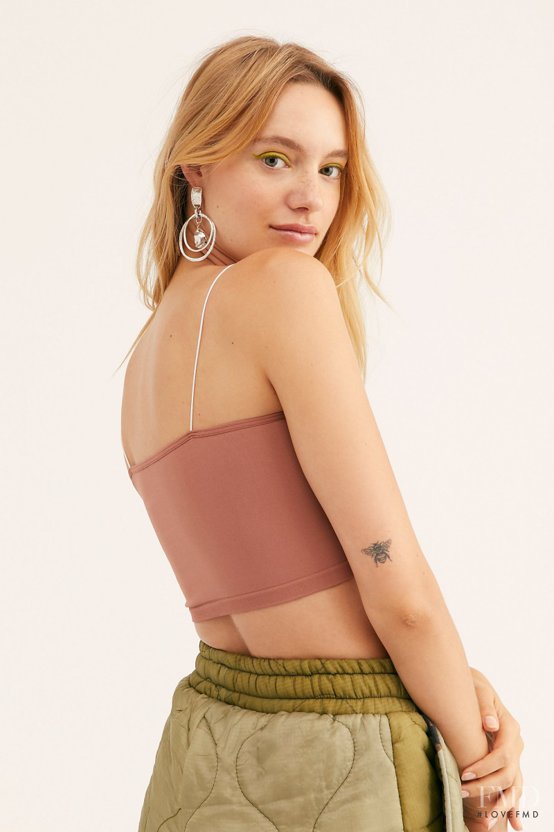 Maya Stepper featured in  the Free People catalogue for Autumn/Winter 2019