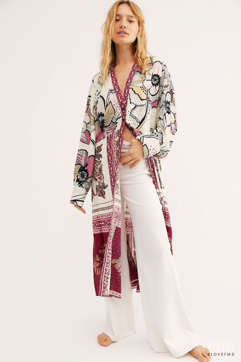 Maya Stepper featured in  the Free People catalogue for Autumn/Winter 2019